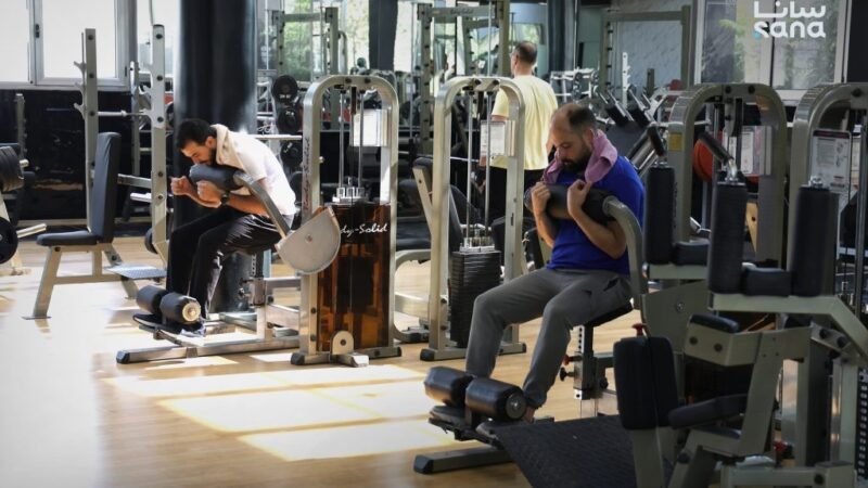 Syrian Youth Turn to Strength Training to Combat Substance Abuse