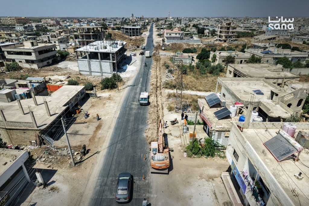 New Water Pipeline Project Launched in Syria’s Al-Sheikh Maskin
