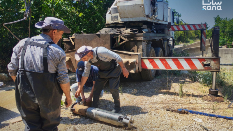 Tartus Irrigation Infrastructure Upgraded to Support Syrian Agriculture