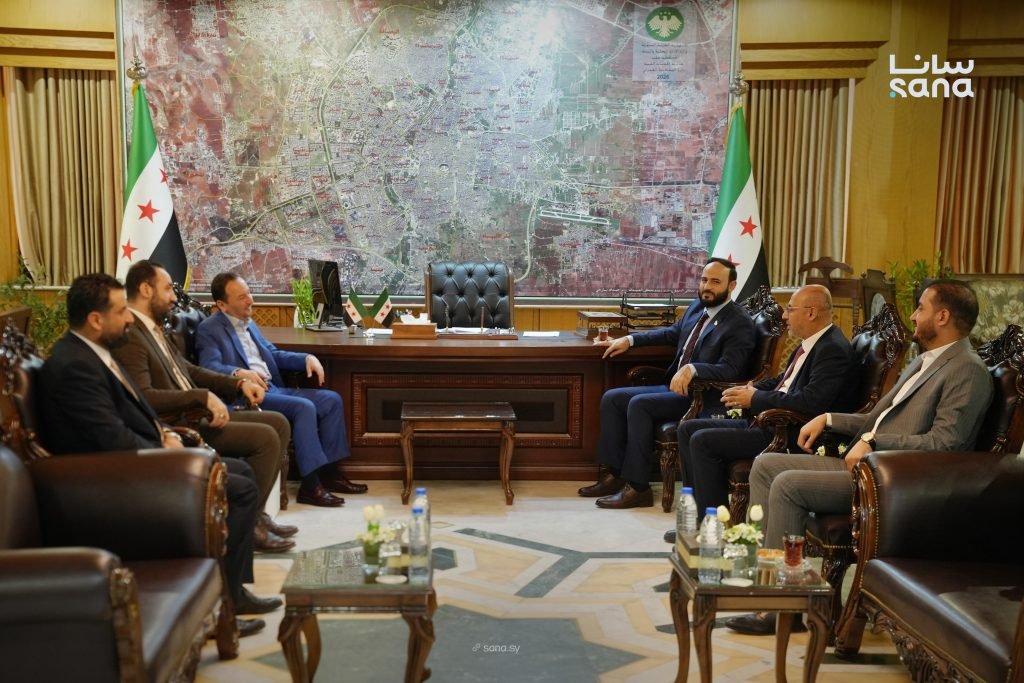 Aleppo Governor Holds Talks with Egyptian Diplomat on Regional Cooperation