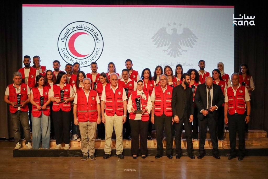 Tartus Honors Red Crescent Volunteers and Launches ‘Athar’ Platform