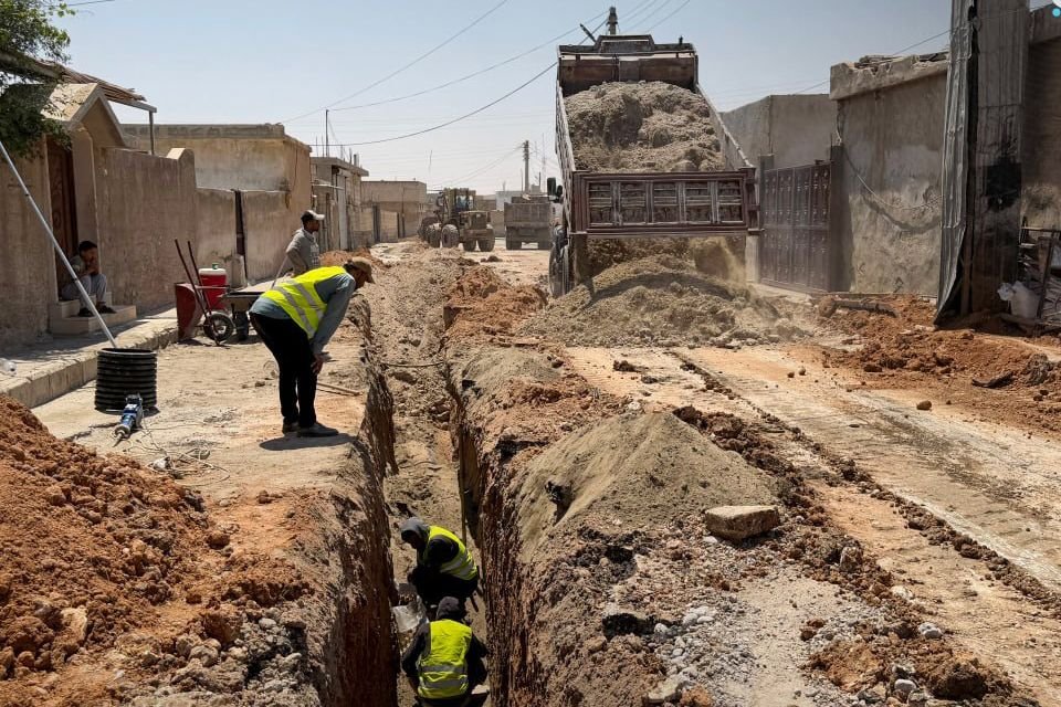 Sewage Infrastructure Upgrade Underway in Tabqa City