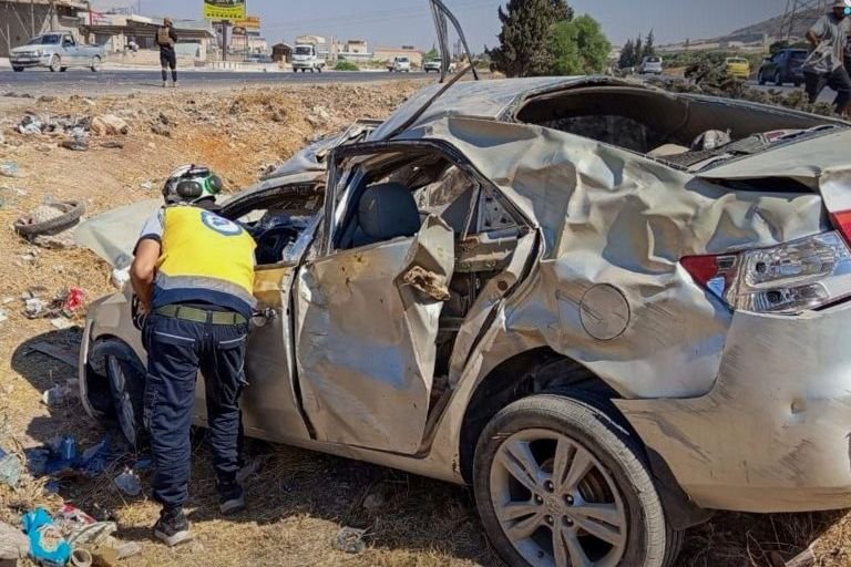 Three Dead, Dozens Injured in Road Accidents and Fires Across Syria