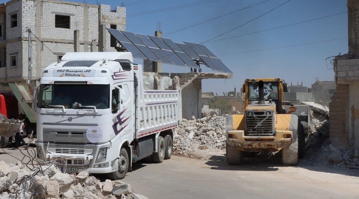 UN Initiatives Lead Debris Removal Efforts in Syrian Recovery