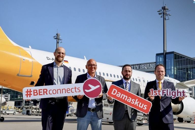 Direct Flights Resume Between Berlin and Damascus