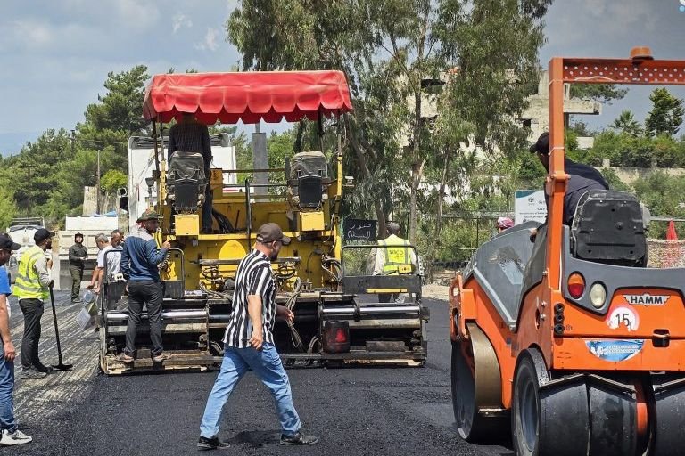 Road Rehabilitation Begins in Latakia’s Countryside