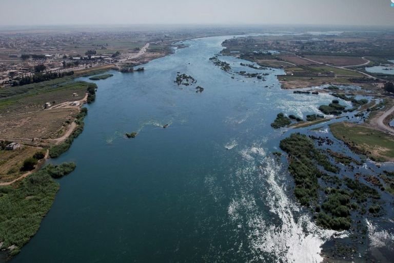 Raqqa Emergency Teams Monitor Euphrates Water Levels
