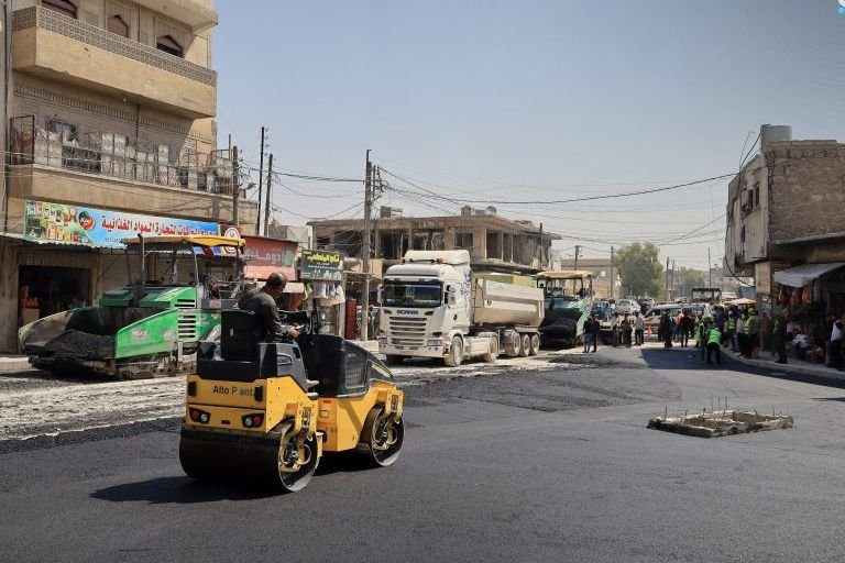 Road Rehabilitation Project Launched in Al-Bab, Aleppo