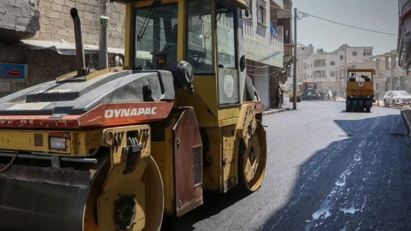 Road Improvement Works Begin on Street 22 in Dana, Idlib