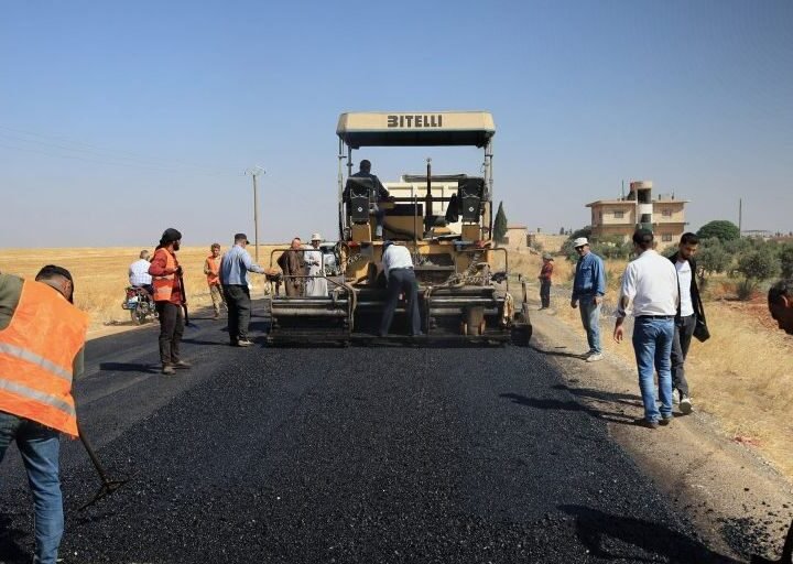 Road Maintenance Works Begin on Fafin-Um Hosh Route in Aleppo