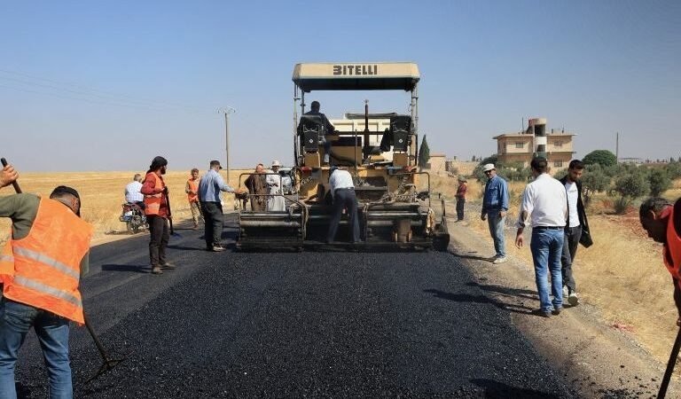 Road Maintenance Works Begin on Fafin-Um Hosh Route in Aleppo