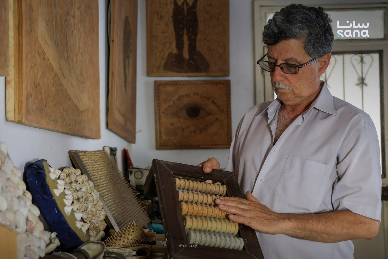 Syrian Artisan Revitalizes Traditional Woodcraft in Latakia
