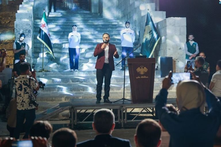 First Phase of Lighting Project Completed at Aleppo Citadel