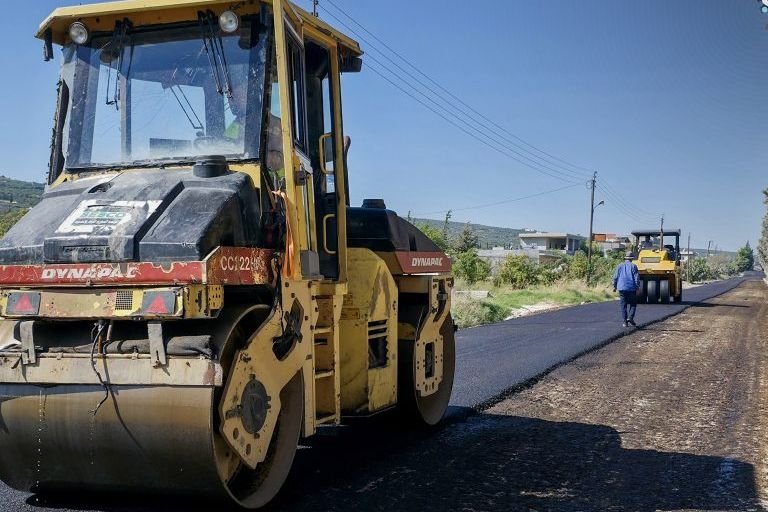 Road Rehabilitation Works Resume Between Darkoush and Jisr al-Shughur