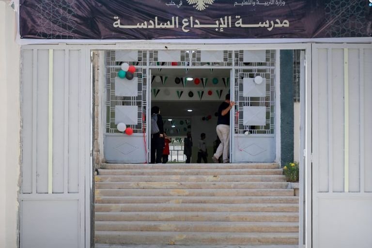 Sixth Ebdaa School Opens in Aleppo Following Renovation