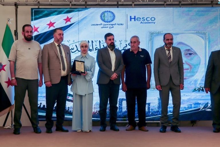 Homs Engineers’ Syndicate Honors Veterans and Former Detainees