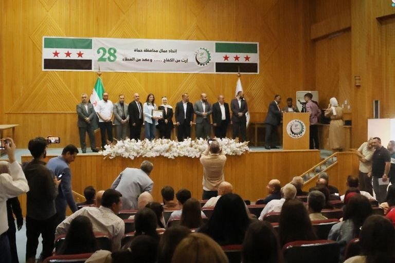 Hama Workers Union Honors Over 100 Outstanding Students