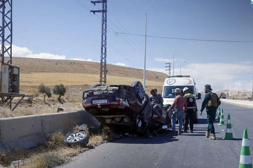 One Dead, 13 Injured in Multiple Road Accidents Across Syria
