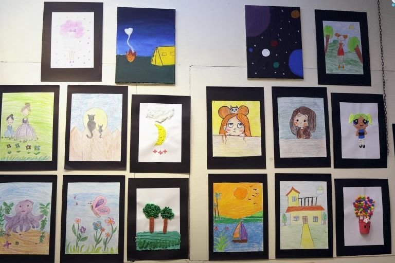 “Amal” Exhibition Showcases Children’s Art in Damascus