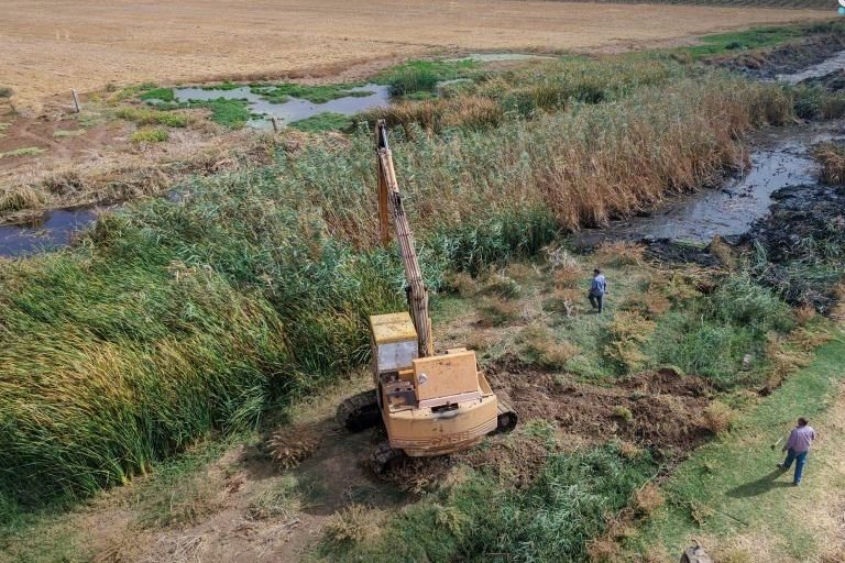 Daraa Water Resources Resumes Clearing of Wadi Sanin