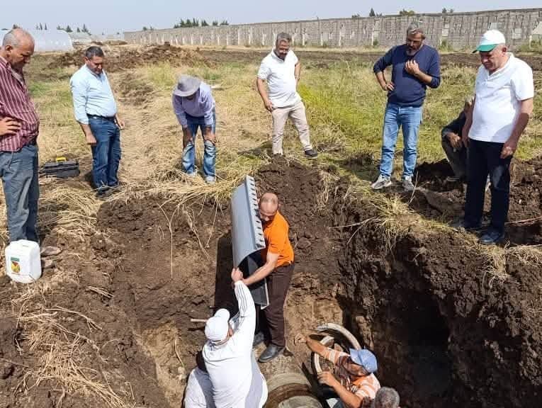 Innovative Maintenance Technique Repairs Irrigation Lines in Tartus