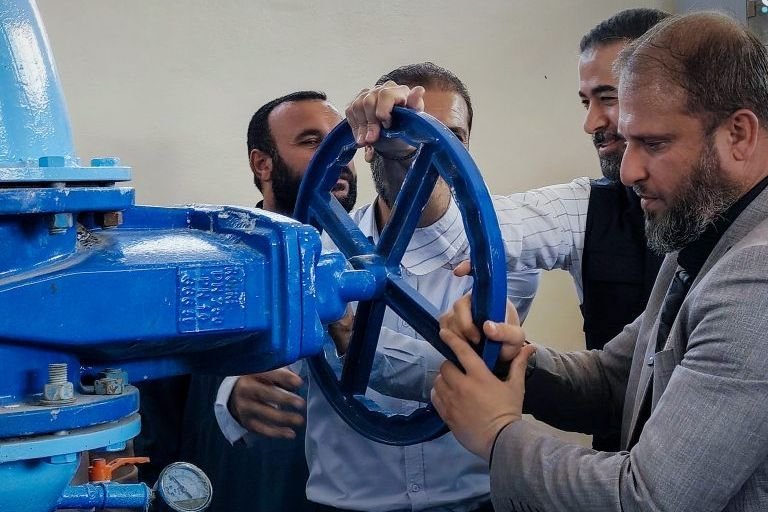 Two Water Stations Reactivated in Deir ez-Zor for 28,000 Residents