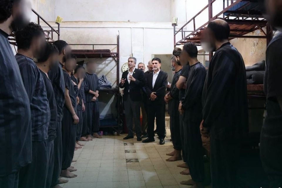 Al-Hasakah Public Prosecutor Inspects Ghwayran Central Prison