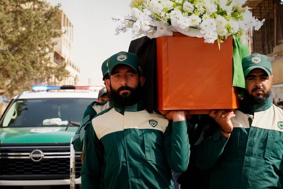 Official Funeral Held for Fallen Security Officer in Daraa
