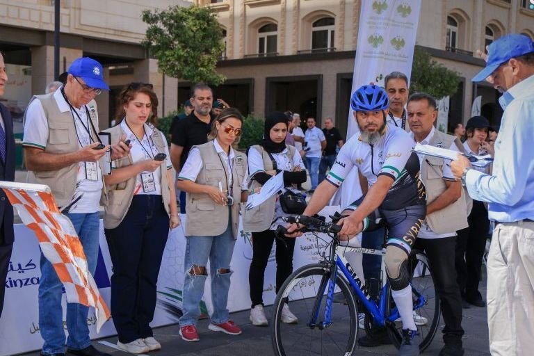 Arab Cycling Championship Kicks Off in Rif Dimashq